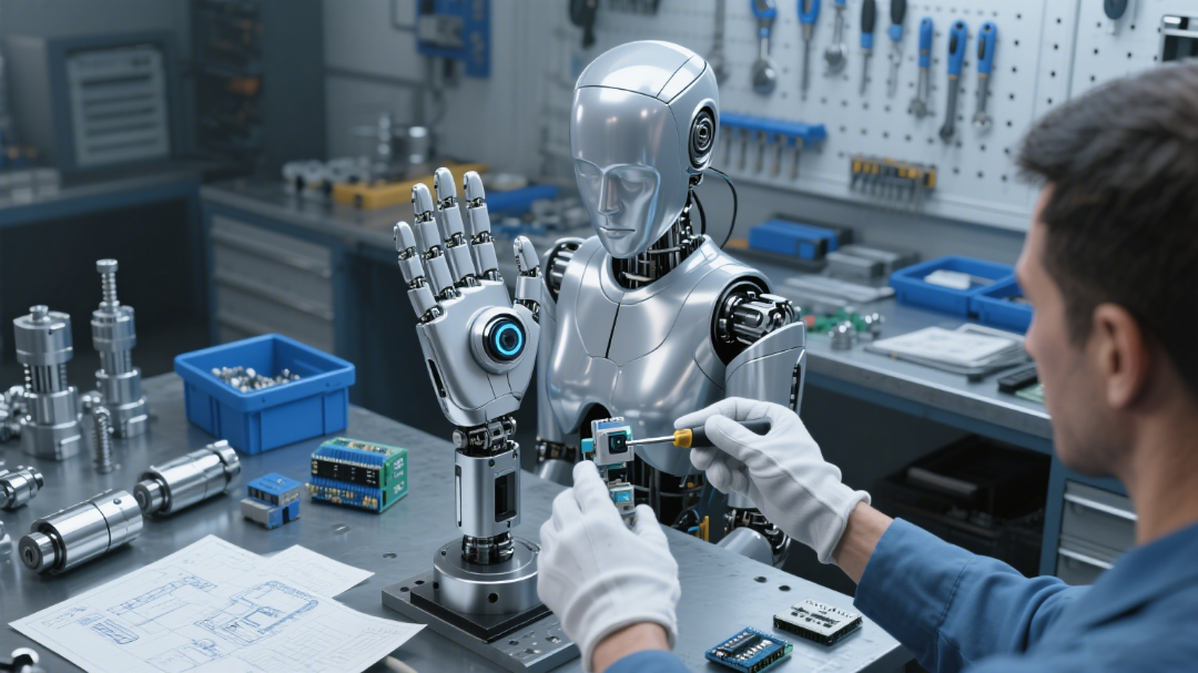 人形機(jī)器人CNC加工(圖1)