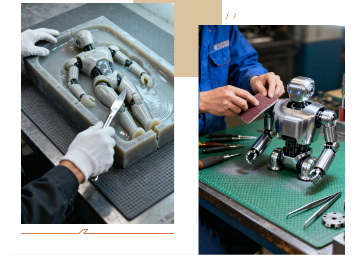 人形機(jī)器人手板復(fù)模(圖3)